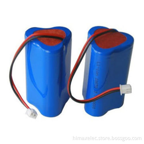 li-ion battery pack with High Capacity 18650 1s3p 3.7v 6600mah